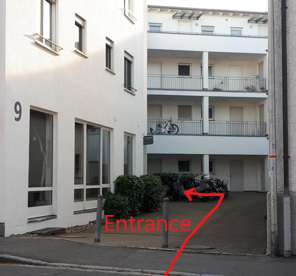 Gute Laune Mit Terrasse Und Garten Zentral 腓特烈港 外观 照片